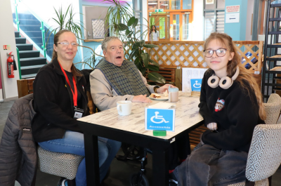 Telford cafe introduces new wheelchair-friendly tables