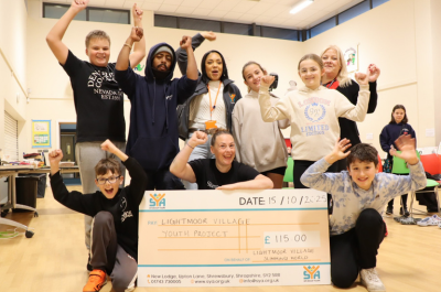 Slimming World donation helps Telford youth club