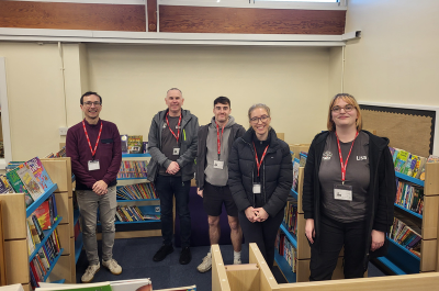 Aico Transform Shrewsbury's Grange Primary School Library