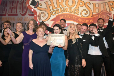 Aico Crowned Champion of Champions at Prestigious Shropshire Chamber Business Awards 2025