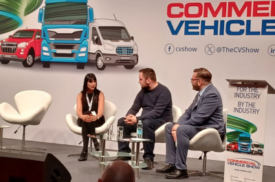 Telford College's HGV training is showcased at CV Show