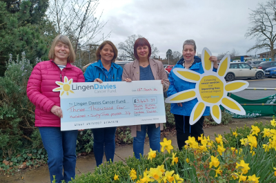 Three is the magic number as Shifnal ladies raise thousands for charity